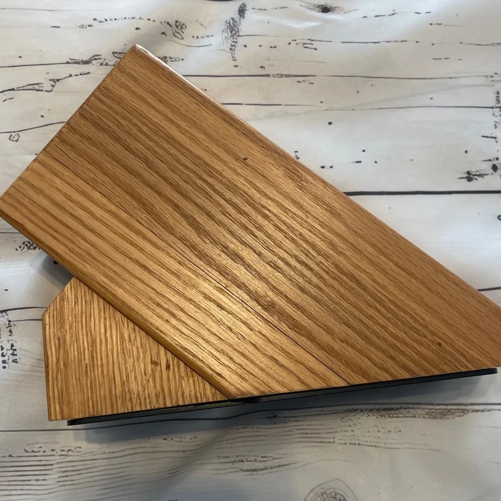 Cutco Brown Wooden Knife Block Preowned